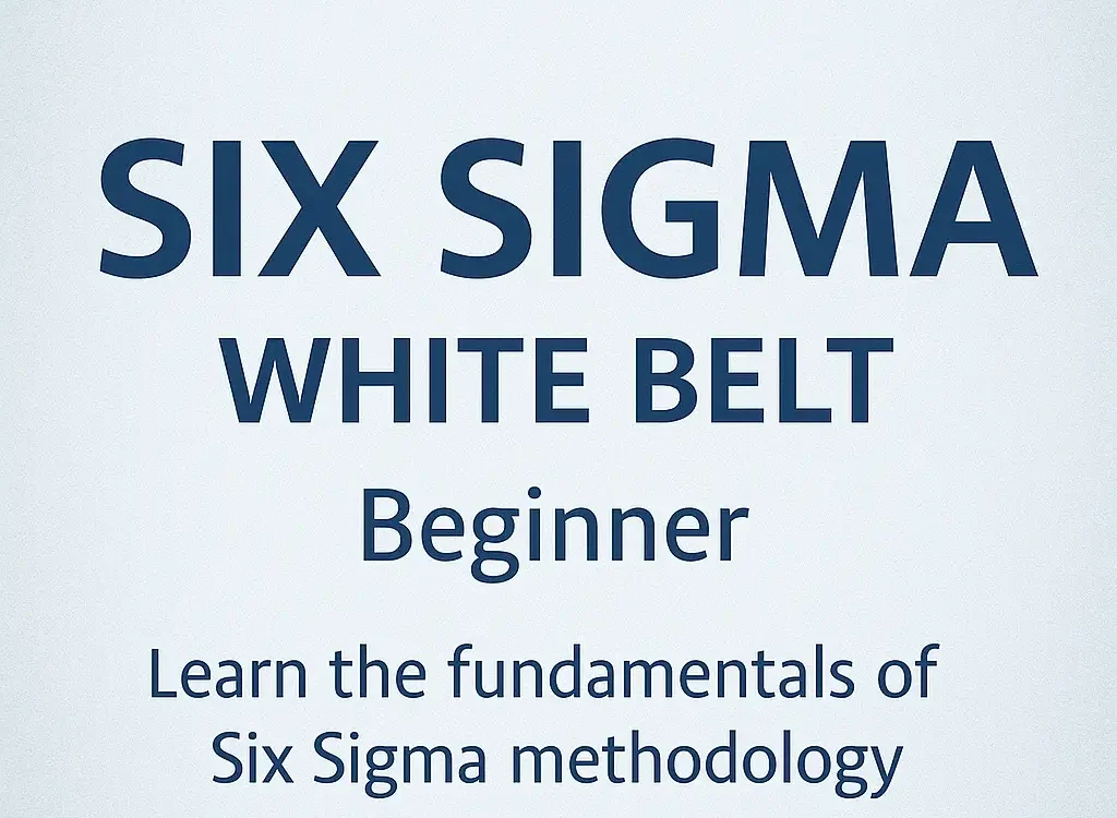 White belt six sigma .